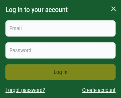 Jumba Bet Casino login page